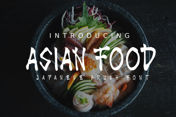 Asian Food Font for Branding That Feels Unique and Polished