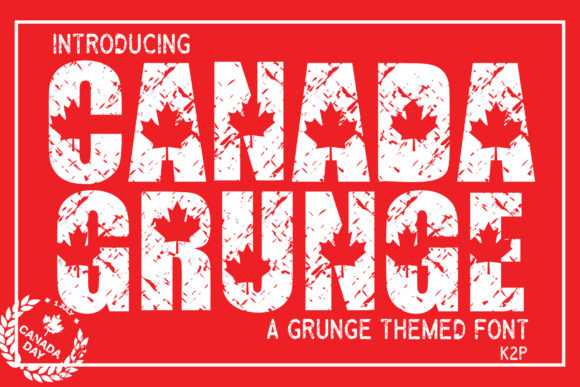 Canada Grunge Font Review for Bold Branding