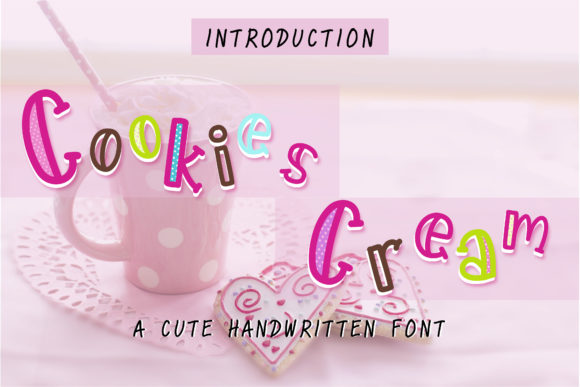 Cookies Cream Font for Handmade Creations