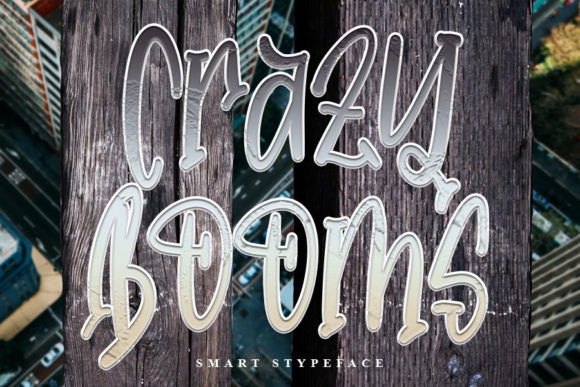 Crazy Booms Font for Branding That Stands Out