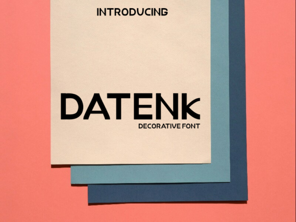 Datenk Font Review for Campaign Designers