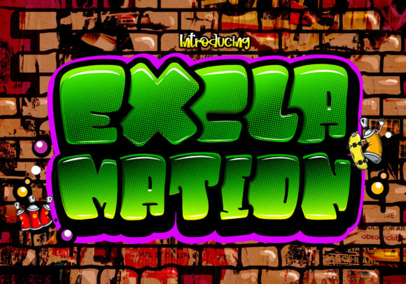 Exclamation: A Playful Font for Bold Digital Statements