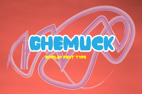 Ghemuck: A Robotic Display Font for Modern Editorial Design