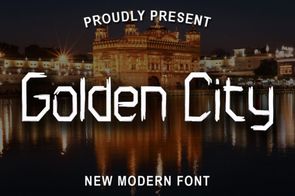 Golden City Font for Professional Branding
