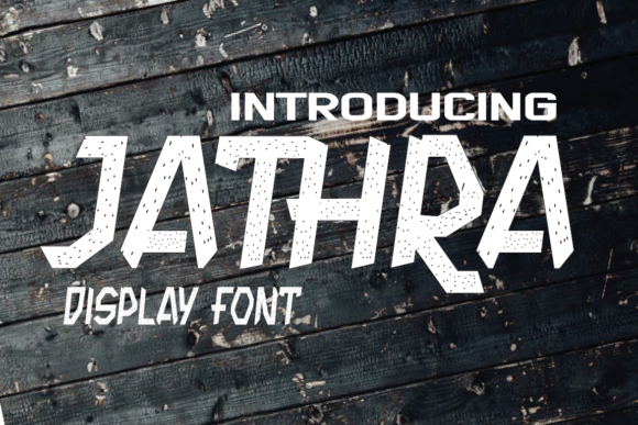 Jathra: A Bold Display Font for Web Design