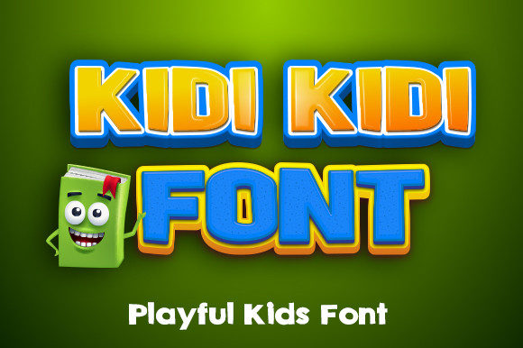 Kidi Kidi: A Playful Display Font for Bold Statements