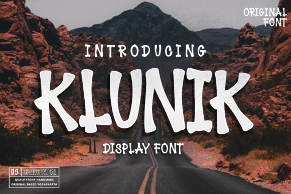 Klunik Font for Eye-Catching Digital Campaigns