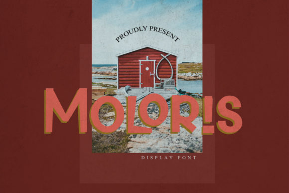Moloris: A Modern Display Font for Editorial Design