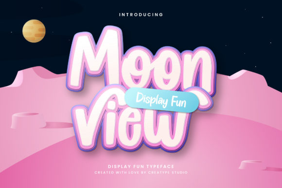Moon View: A Soft Touch for Editorial Design