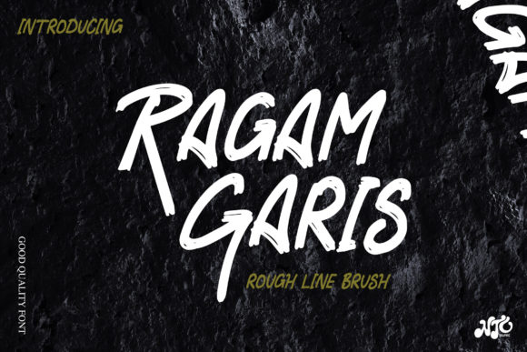 Ragam Garis Display Font for Creative Projects