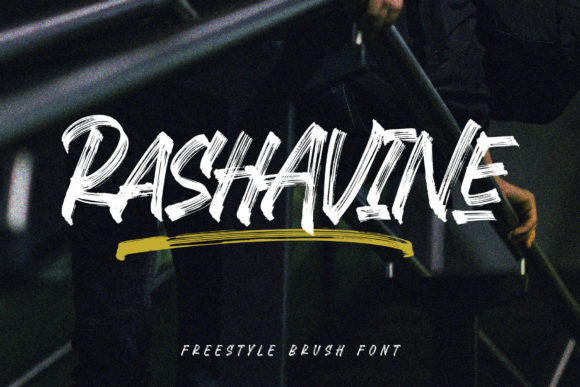 Rashavine: A Cool Display Font for Modern Editorial Design