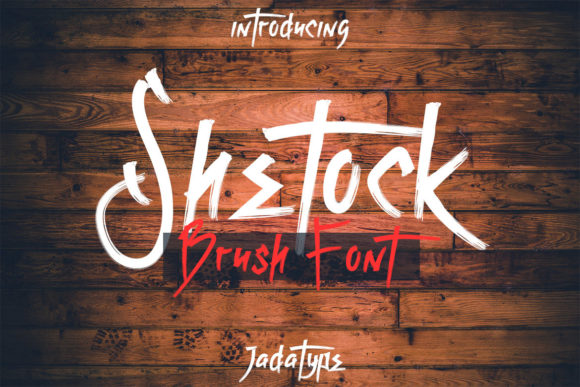 Shetock: A Display Font for Bold Visual Statements