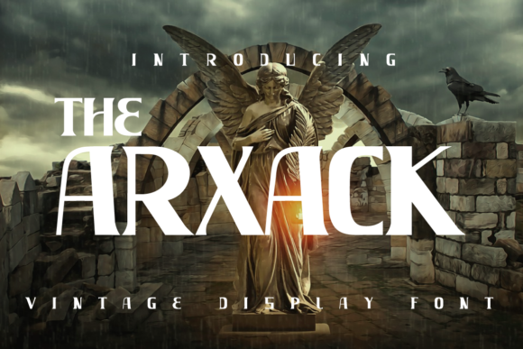 The Arxack: A Vintage-Styled Display Font for Bold Web Design