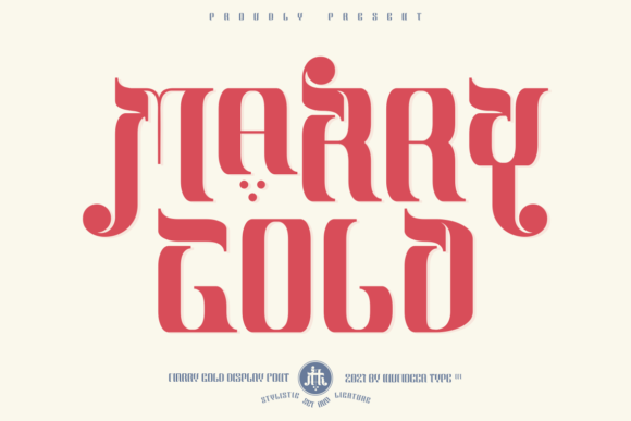 Upgrade Your Brand with the Marry Gold Font